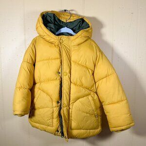 Kids Zara Yellow Coat 3/4 Years